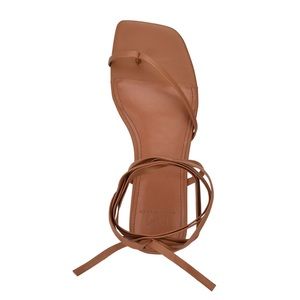 COPY - Marc Fisher Mireya Ankle Wrap Flat Sandal